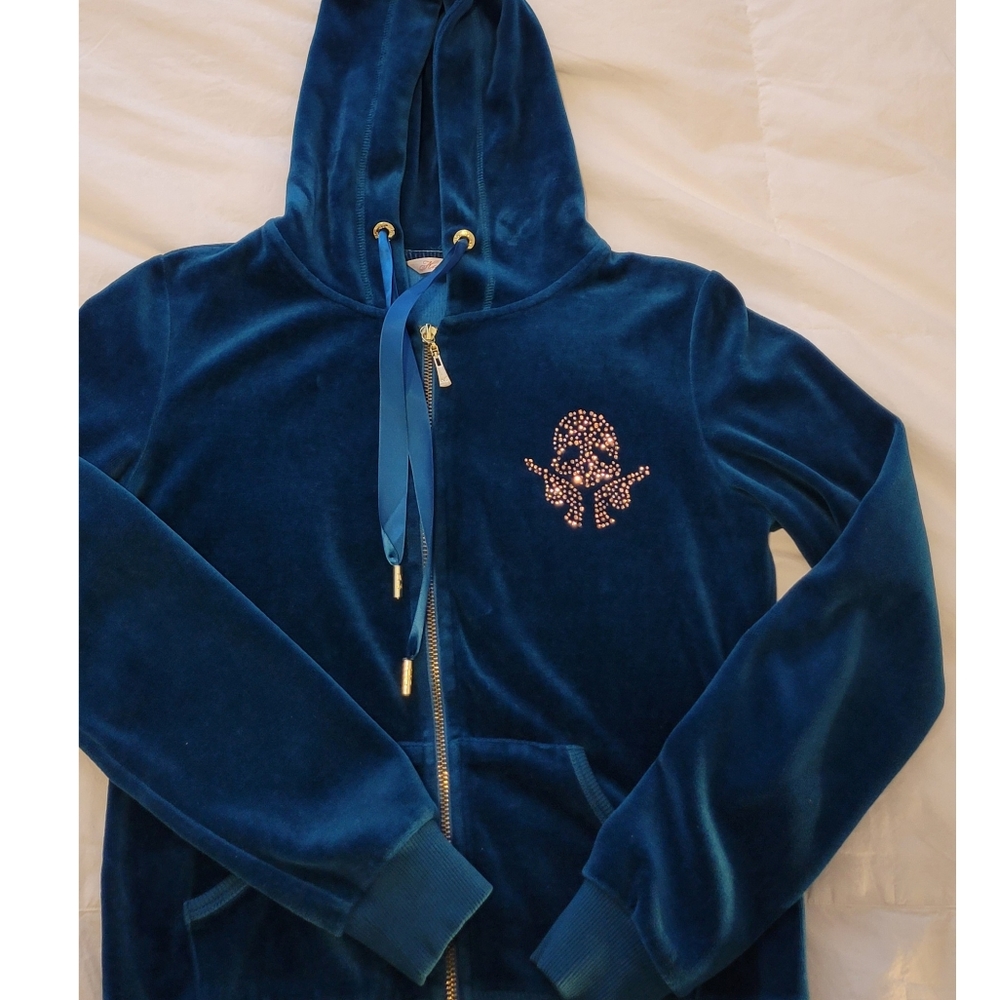 Women sweatsuit/ Dark blue suede